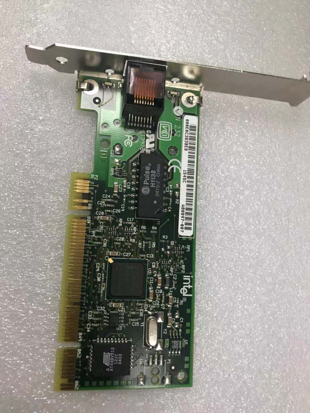 Original Intel PILA8460M 82551QM PCI desktop computer server 100 megabyte network card