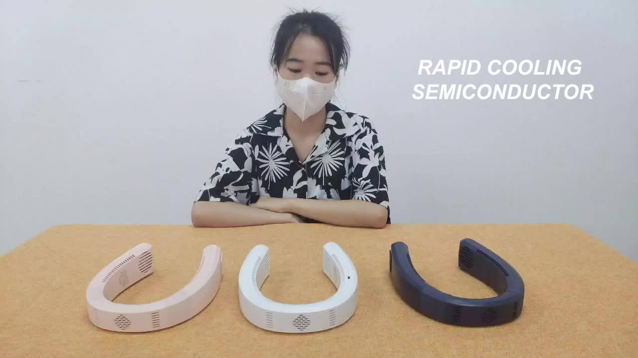Imycoo Personal Rechargeable Semiconductor Neck Fans Wholesale Custom