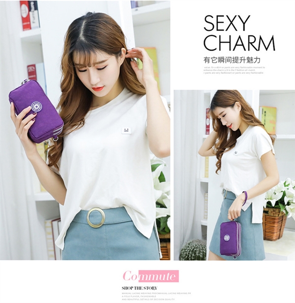 Người cao tuổi túi điện thoại di động nữ mẹ chồng già màn hình lớn điện thoại di động túi mẹ Túi xách ví nhỏ mặt cắt ngang túi xách nữ hàn quốc