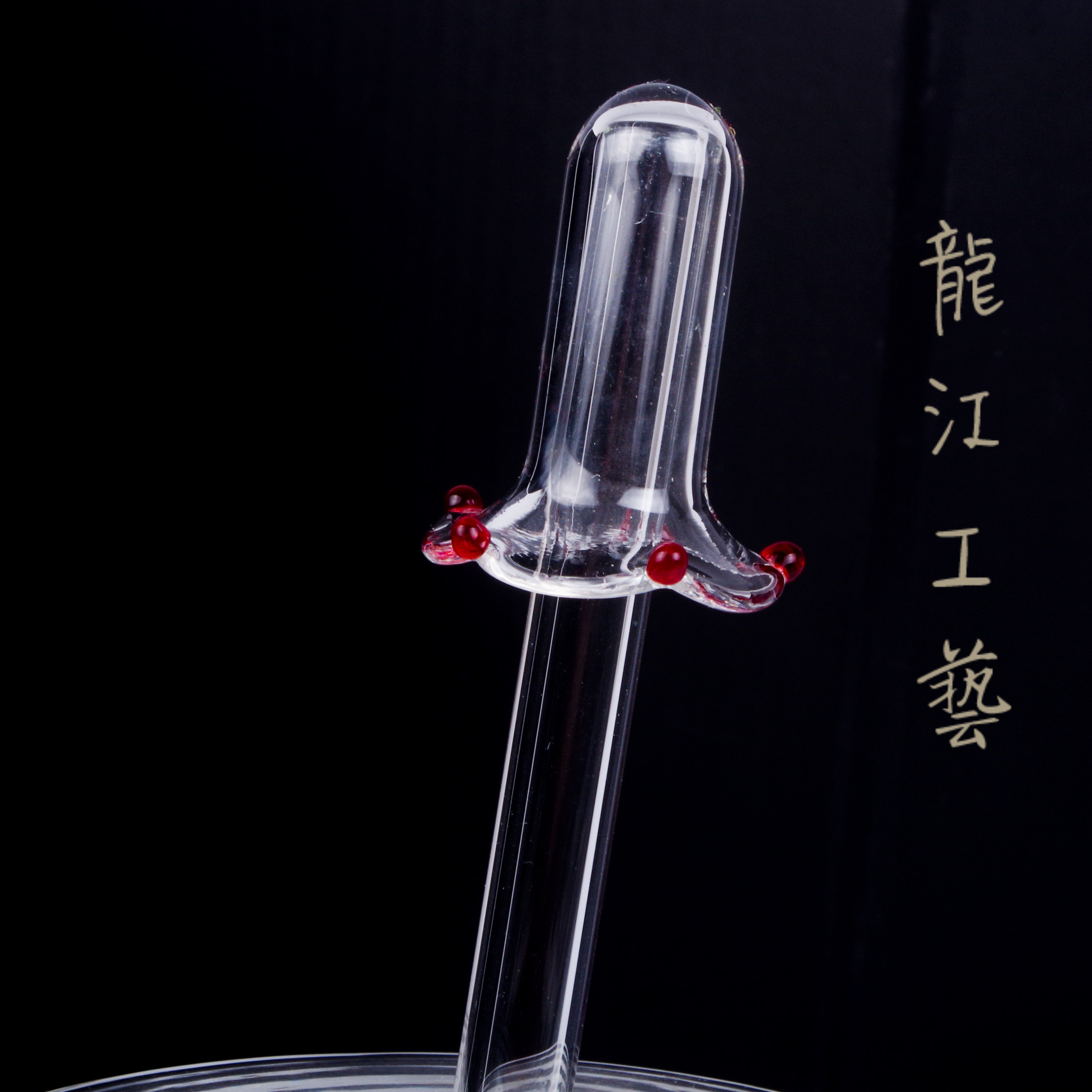 Lace small hat glass straw dust cap anti-insect anti-fall grey straw cover sucker dust cover