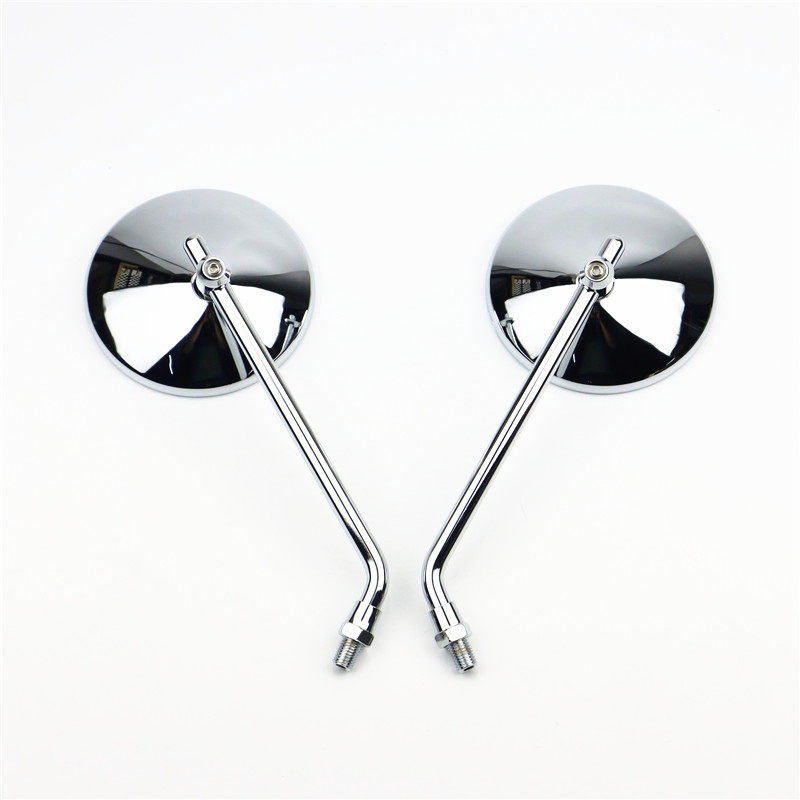 Suitable for Honda ns125la motorcycle modified rearview mirror calf yadiemma retro round reflector