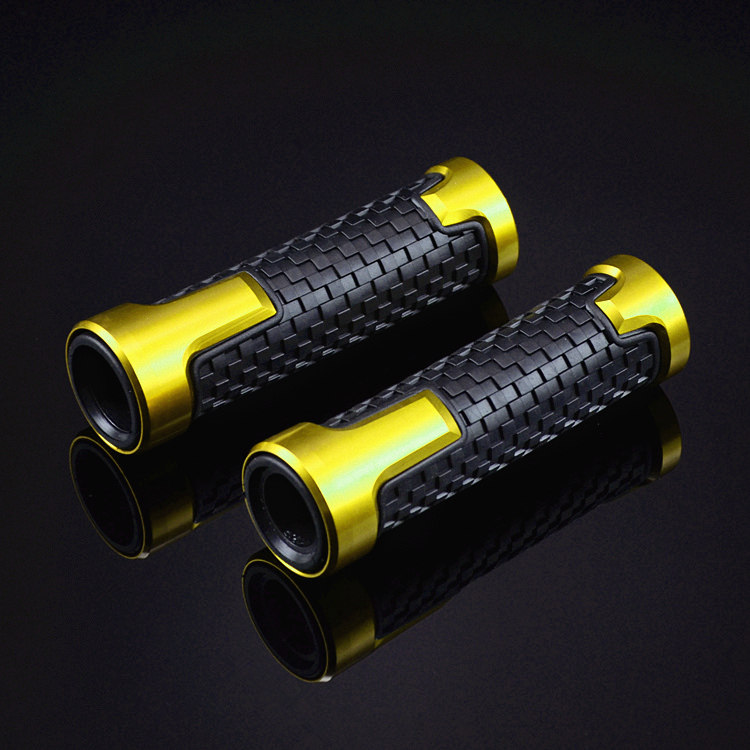 Motorcycle moped modified handle cover scooter aluminum alloy handle horizon modified handle rubber grip cover