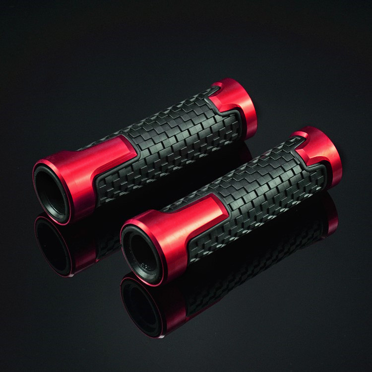 Motorcycle moped modified handle cover scooter aluminum alloy handle horizon modified handle rubber grip cover