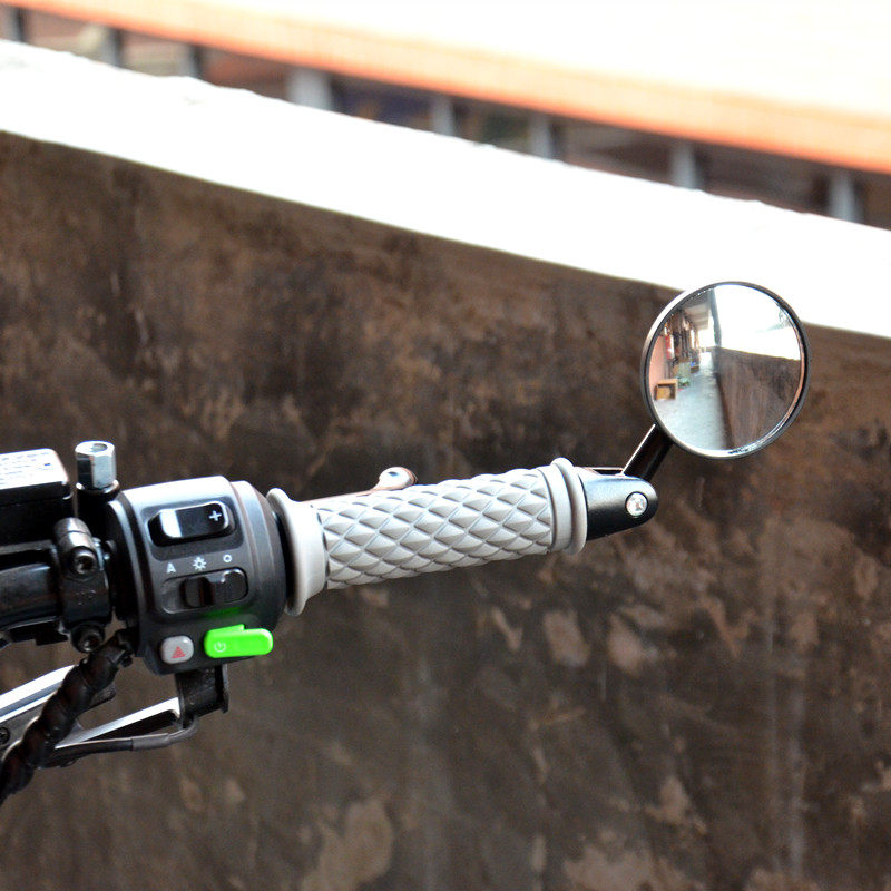 Motorcycle moped modified accessories retro locomotive rear handlebar mirror rear view mirror calf mirror reversing mirror