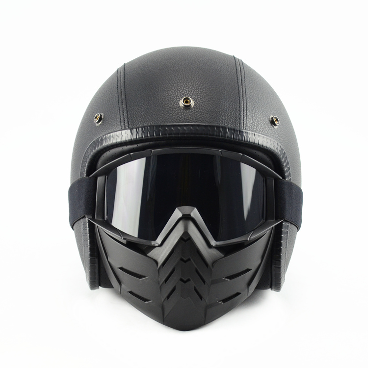 Kính râm xe máy retro Kính râm mũ bảo hiểm Harley mặt nạ kính off-road Kính râm cưỡi ngoài trời - Xe máy Rider thiết bị găng tay lái xe