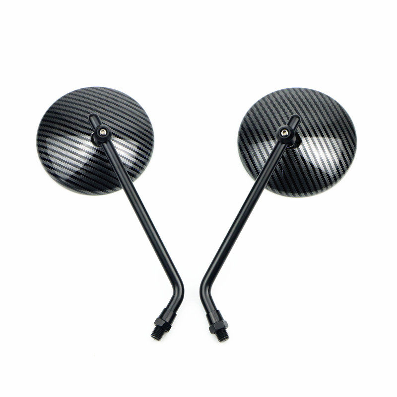 Suitable for Honda ns125la motorcycle modified rearview mirror calf yadiemma retro round reflector