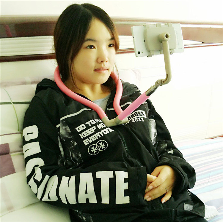 Lazy mobile phone rack ipad computer tablet bracket Universal Creative ip mobile phone rack bed bedside clip artifact