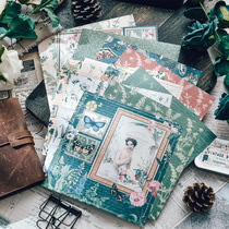 Judy hand single-sided pure original handbill background material paper 160G 12 12 21042 21042 women