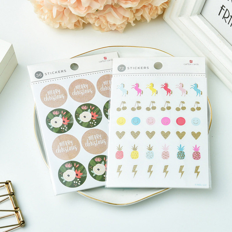 Judy Hand Bronzed Gold Sticker Hand Ledger Material Hand Ledger Daily Note 2 Selected