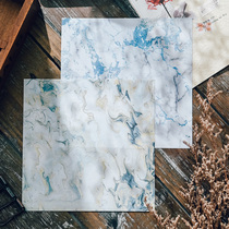 Judy handmade sulfuric acid paper single-sided printing pure original 15CM hand account material paper 160G 12 sets