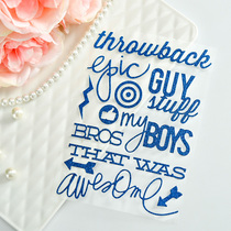 Judy hand shop album hand account decoration sticker material project life decoration