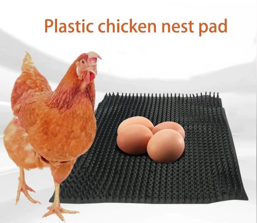 Washable Poultry Nesting Mat Hens Bedding Plastic Chicken Nest Pad For