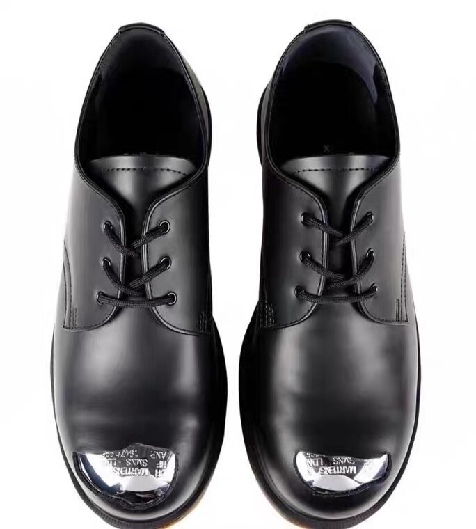2022 Trendy New Steel-Toe Martin 1925 Derby Shoes Formal Business Casual Raf Double Steel-Toe Handmade Leather Shoes