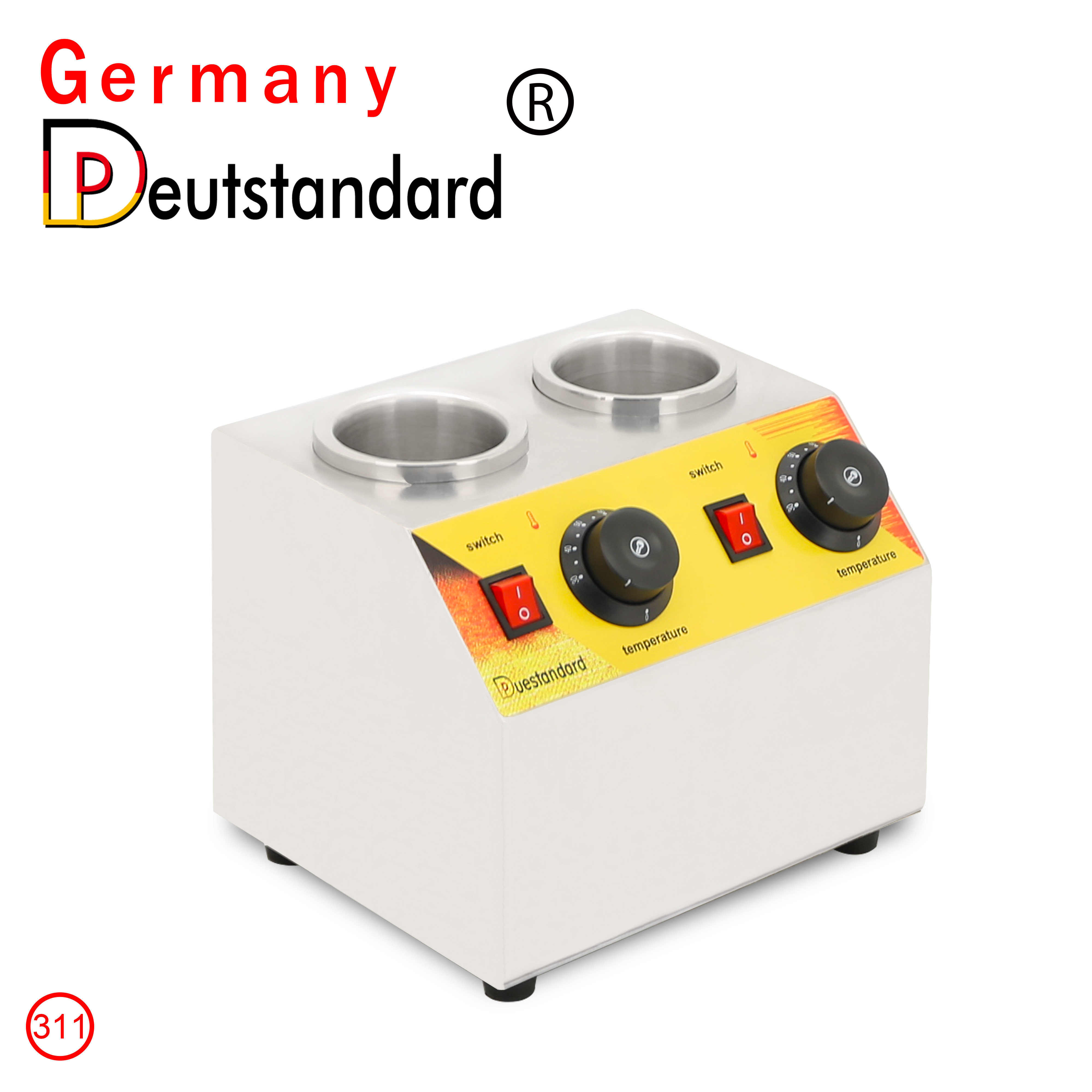 Twin - head sauce machine stainless steel insulation machine NP - 311