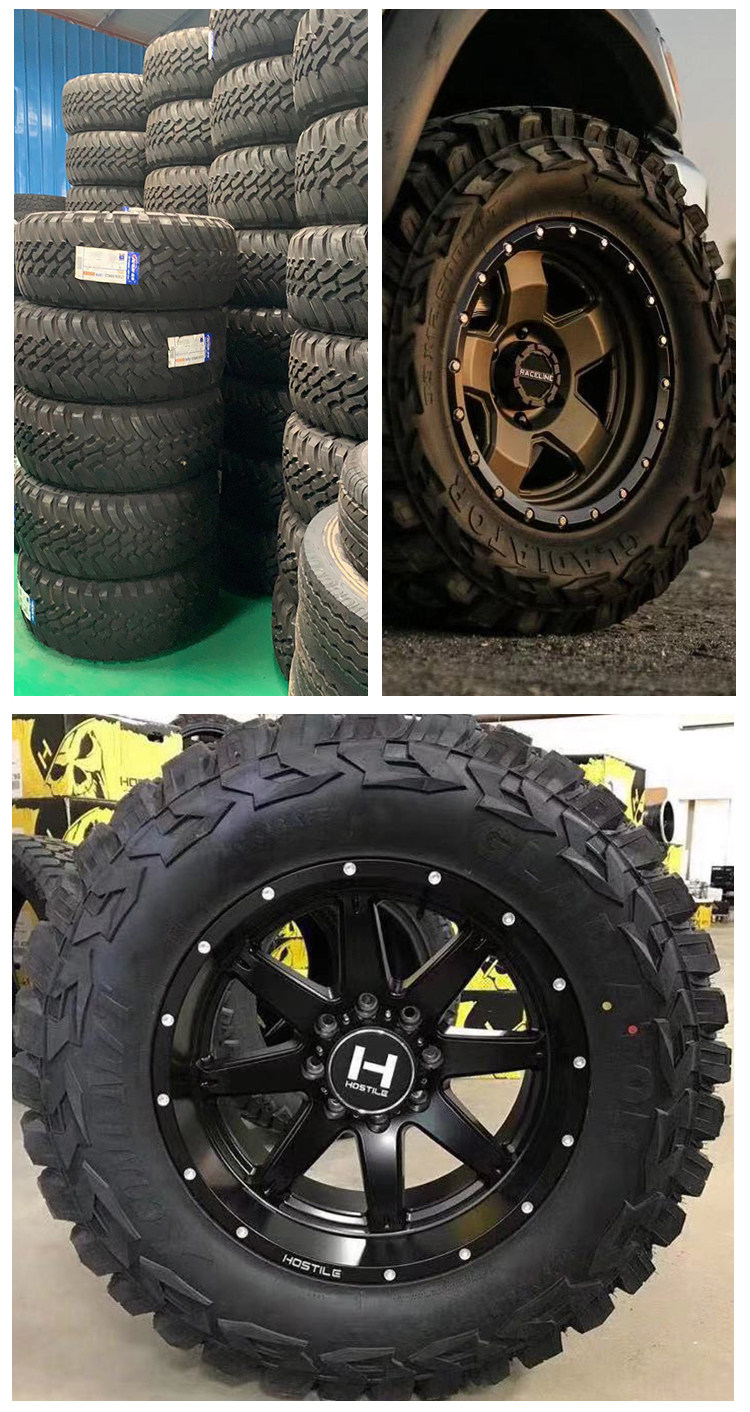 MT off-road tire 285 265/75R16 31/10.5R15 35 33/12.5R17 inch at mud tire