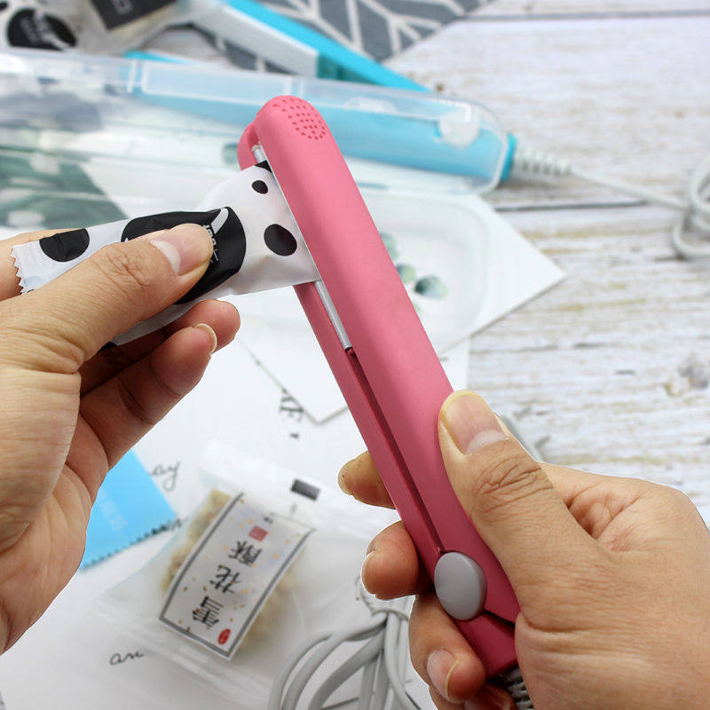 Nougat packaging bag sealing machine household hand-pressed mini snack snow crisp sealing heat sealing machine splint