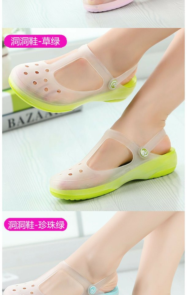 Thời trang giày đế mềm đế mềm nữ mùa hè dép đi biển dép nữ đi biển bằng phẳng và dép sandal nữ hot trend 2021