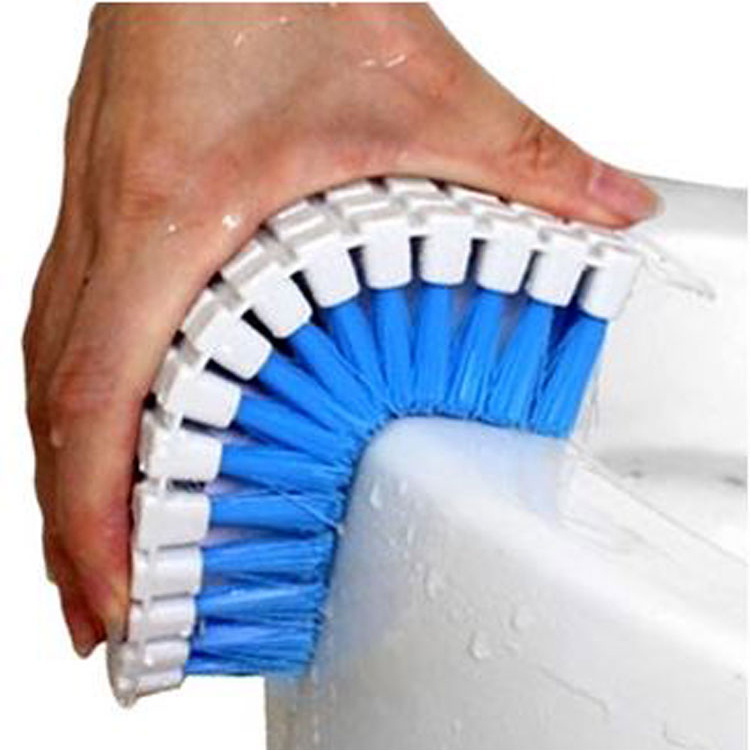 Bathtub Soft Hairbrush Bendable Pool Dead Angle Wall Corner Cleaning Brush Subtap Multifunction Brushed Laundry Brush