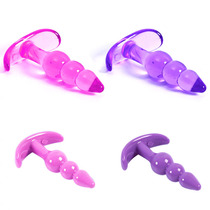 Go out and wear anal plug small beads for men and women with anal toys vestibular orgasm masturbation artifact fun sex supplies