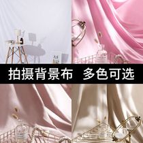 ins white background cloth photo shooting clothing cloth simple style Nordic cold wind decorative Net red photography cloth