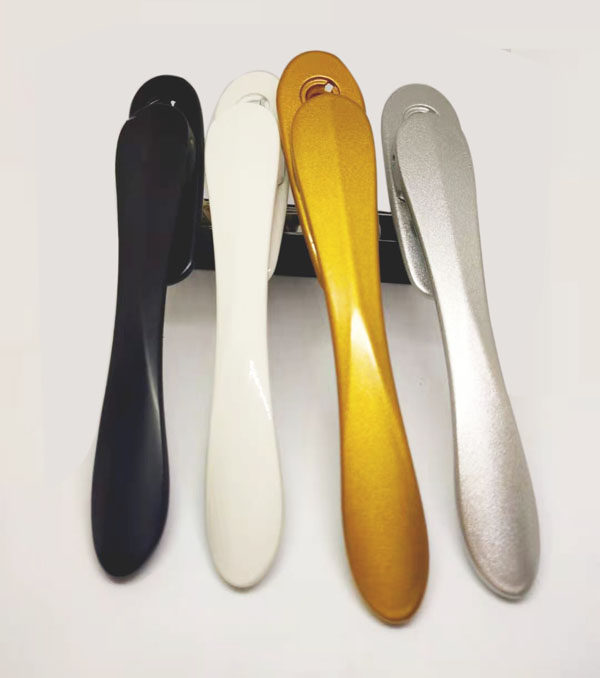 Gold Steel Mesh Window Screen Board Hand Lock Square Rod flat seat Square Shaft Transmission Handle Aluminum Alloy Plastic Steel Flat Open Window Handle