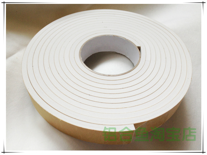 Băng keo xốp một mặt màu trắng của eva chống dính chống ma sát dải dày 6 mm * rộng 3.0cm * dài 5M - Băng keo