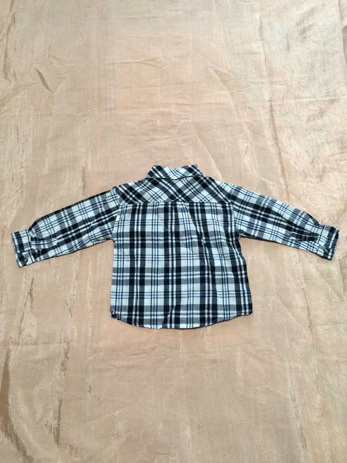 Chemise garcon à manche longue en coton - Ref 2079100 Image 3