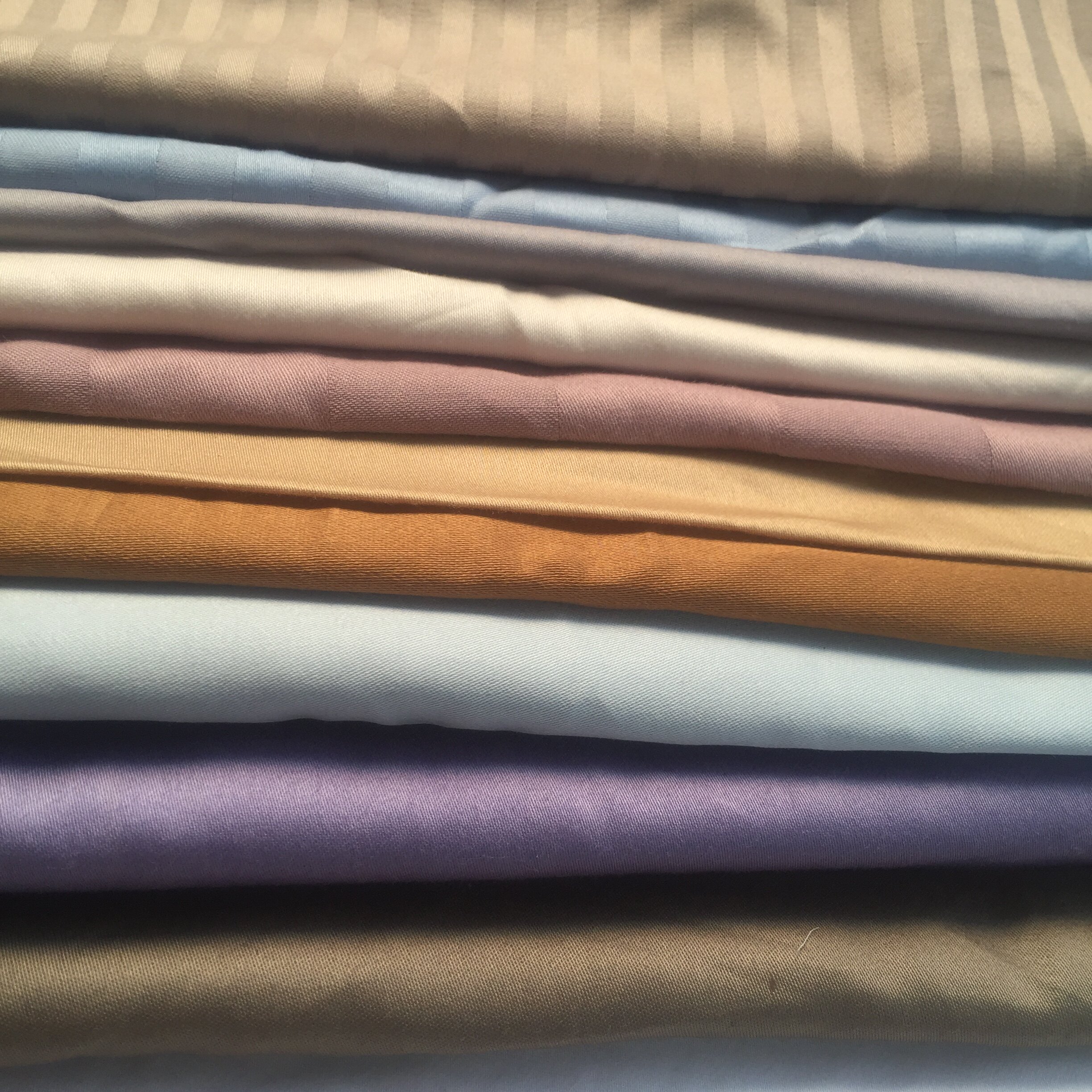 Pure cotton Egyptian cotton gunsatin with pillowcase outlet foreign trade 1200 set for double long pillowcase 120