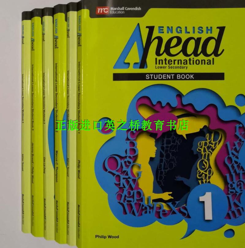 Cambridge Exam PET KET English Ahead Middle School English CD Student Package Two sets of each level