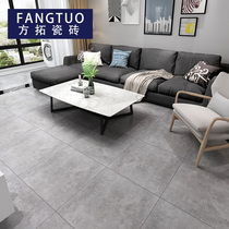 Industrial wind Nordic gray cement brick 600X600 antique brick tile 800*800 living room floor tile wall tile