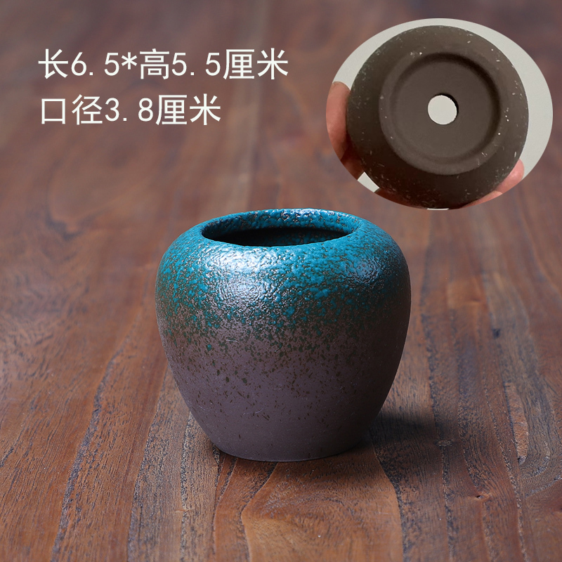 Small Imitation Stone Ceramic Flower Pot for Succulents, Aquatic Plants, Fish Tank Landscaping, Desktop Decoration, Ceramic Vase Small Imitation Stone Ceramic Flower Pot for Succulents, Aquatic Plants, Fish Tank Landscaping, Desktop Decoration, Ceramic Vase