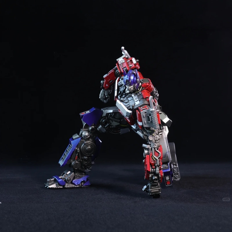 Authentic Yolopark Transforming Toy Amk Pro Optimus Prime Alloy Assembly Figure Pre-Assembled Movable Model