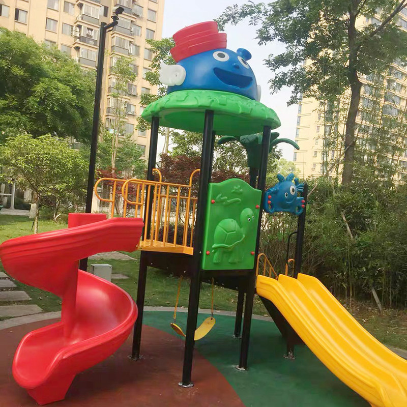 Children's large kindergarten outdoor slide small doctor combination toy community park outdoor play equipment