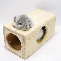 Dragon Cat Wooden House Sleeping bed Springboard House Furnishings Safety Drill Barrel Anti-Bite toy Grinding Wooden wooden Wooden Nest