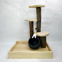 Dragon Cat Toy Springboard Wood Nest Decontrol the Tooth Quality Home Climbing and Wind Netting Cage cage Universal live view