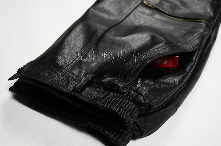 Pantalon cuir homme droit pour hiver - Ref 1485093 Image 18