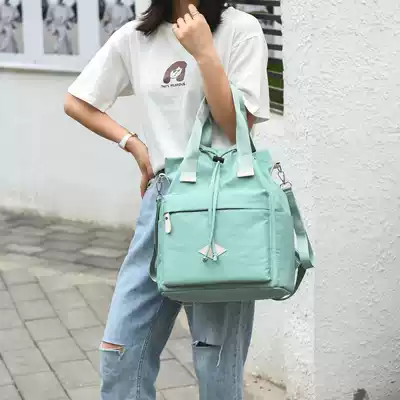 Mommy bag fashion out light multifunctional shoulder bag portable treasure mother baby bag large capacity baby bag