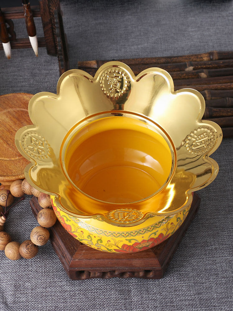 Incense burner cover Incense ash tray thickened alloy incense burner cover Incense burner cover Buddhist supplies Buddha tools to prevent incense ash from falling