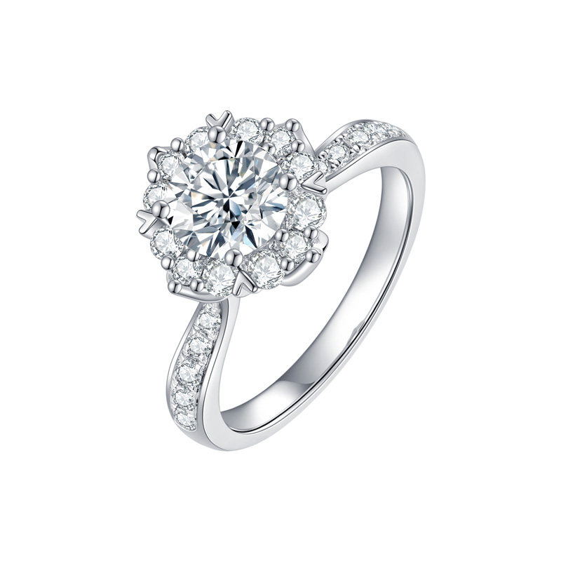 Бриллиантовое кольцо Sincere Diamond GIA из 18K золота