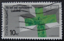 Czech Letter Marketing Stamps 2012 70th Anniversary of the Leschaky Massacre 1-1