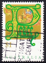 Australian Letter Sales Stamps 1993 Christmas 3-3: Peace