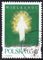 Polish letter stamps 1998 Easter 2-2: Jesus Christ the Savior