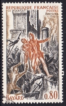 French Letter Sales Stamps 1969 French History 3-2: 1512 Knights of Brescia