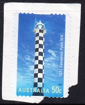 Australian Letter Marketing Stamp Cutting 2006 Lighthouse of the 20th Century 5-4 (self-adhesive)