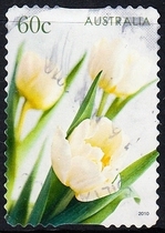 Australian Letter Marketing Stamps 2010 Greetings Special Day 10-5: Tulips (self-adhesive)