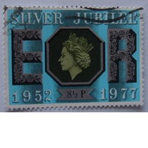 British letter marketing stamps 1977 Queen Elizabeth IIs 25th anniversary 5-1