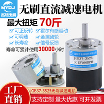 JGB37-3525 Brushless DC gear motor 24v12v small high torque low speed gear micro motor