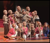 Childrens textbook drama Yugong Yishan acting costume big sister-in-law performance costume Thunder Kindergarten primary school sitcom