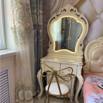 European dressing table bedroom storage cabinet one princess modern simple small apartment Net red ins Wind dressing table