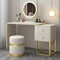 Minimalist Nordic dressing table Light luxury small apartment bedroom modern simple ins style makeup table storage cabinet